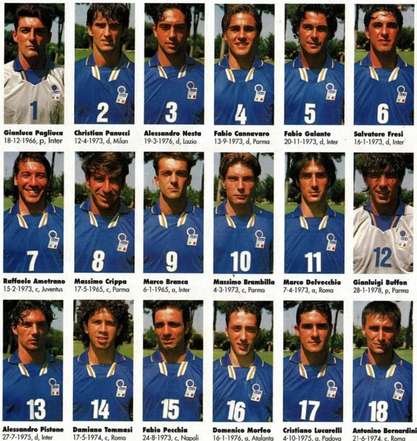 經典回眸- 好難想像會分組賽就出局 1996年阿特蘭大奧運會 意大利男子國奧🇮