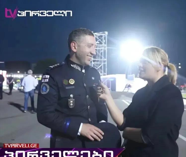 格鲁吉亚防暴警察的高级指挥官——伊拉克利·谢什梅拉什维利宣布辞职，暗示和抗议者站
