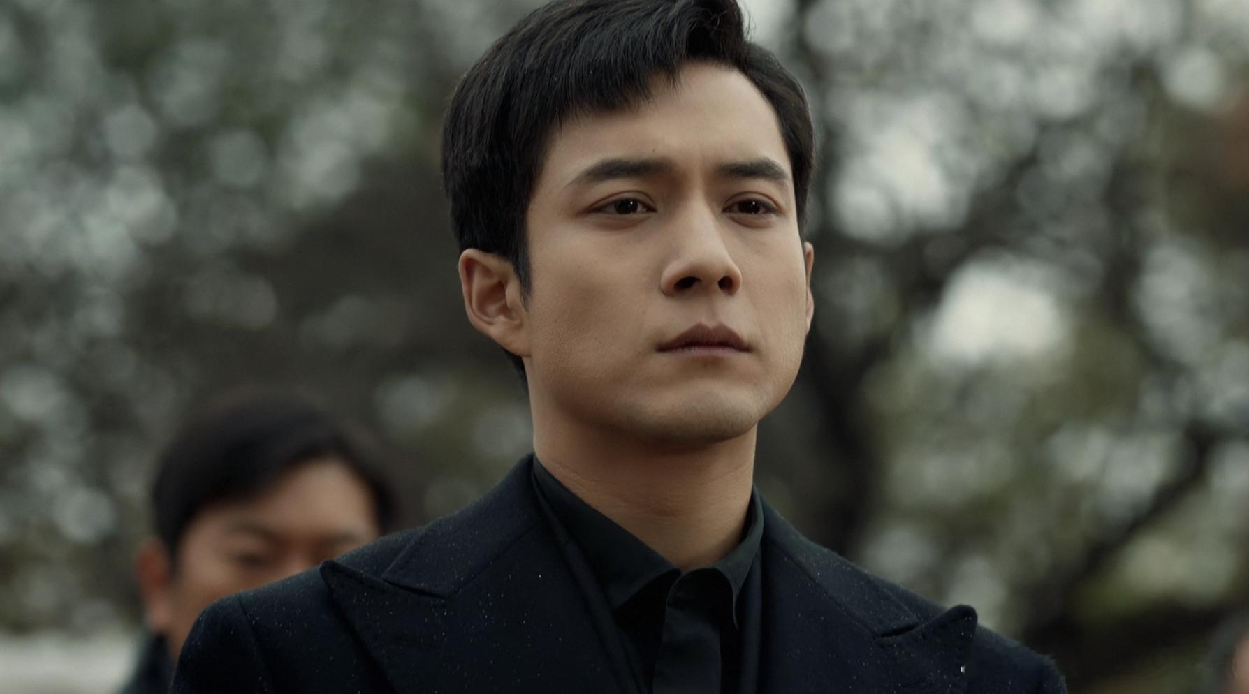 就喜欢看他穿一身黑，特漂亮