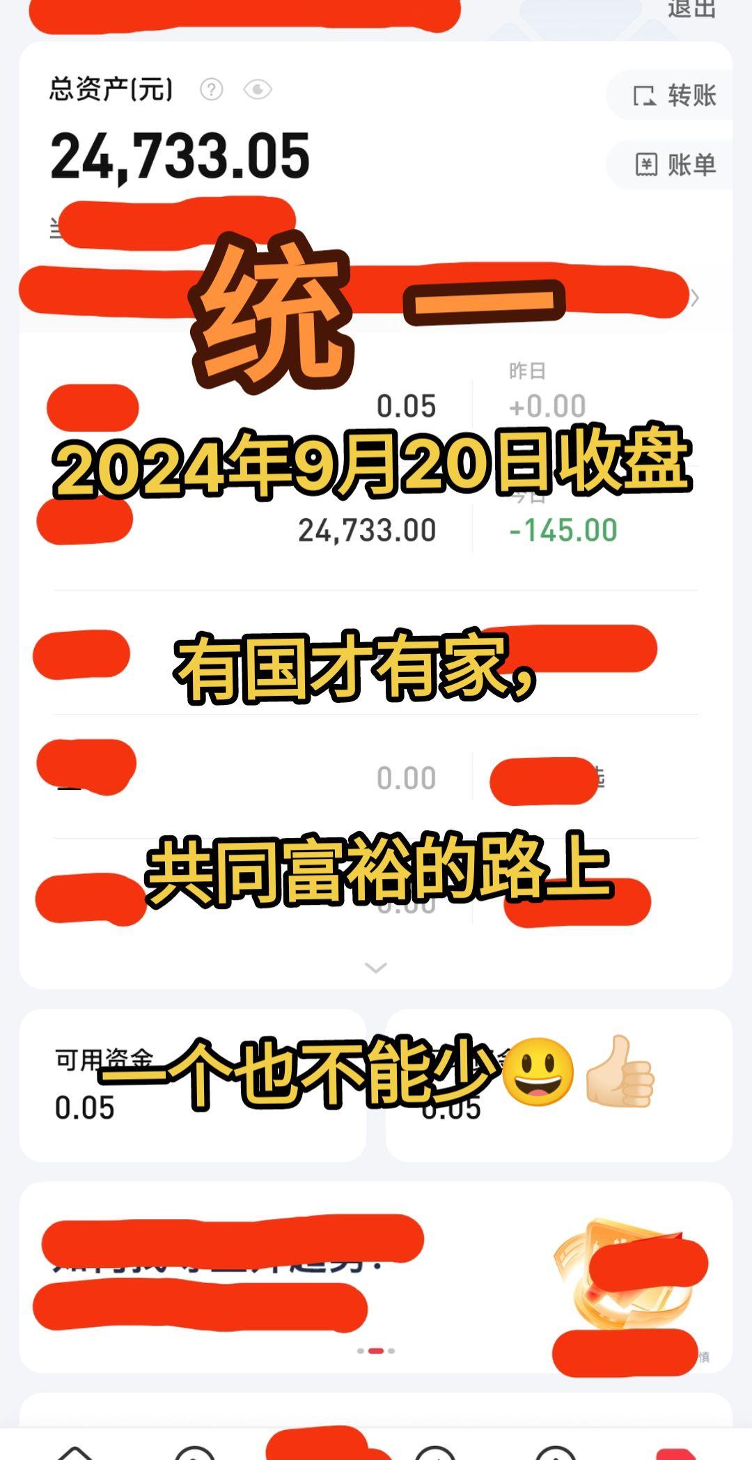 实盘记录 入市有风险投资需谨慎