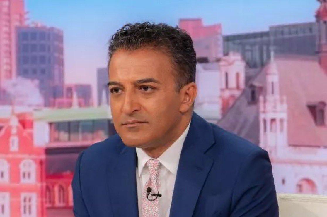 突发新闻——《早安英国》主持人阿迪尔·雷因昨日发布支持伊斯兰教法的内容，被管理层