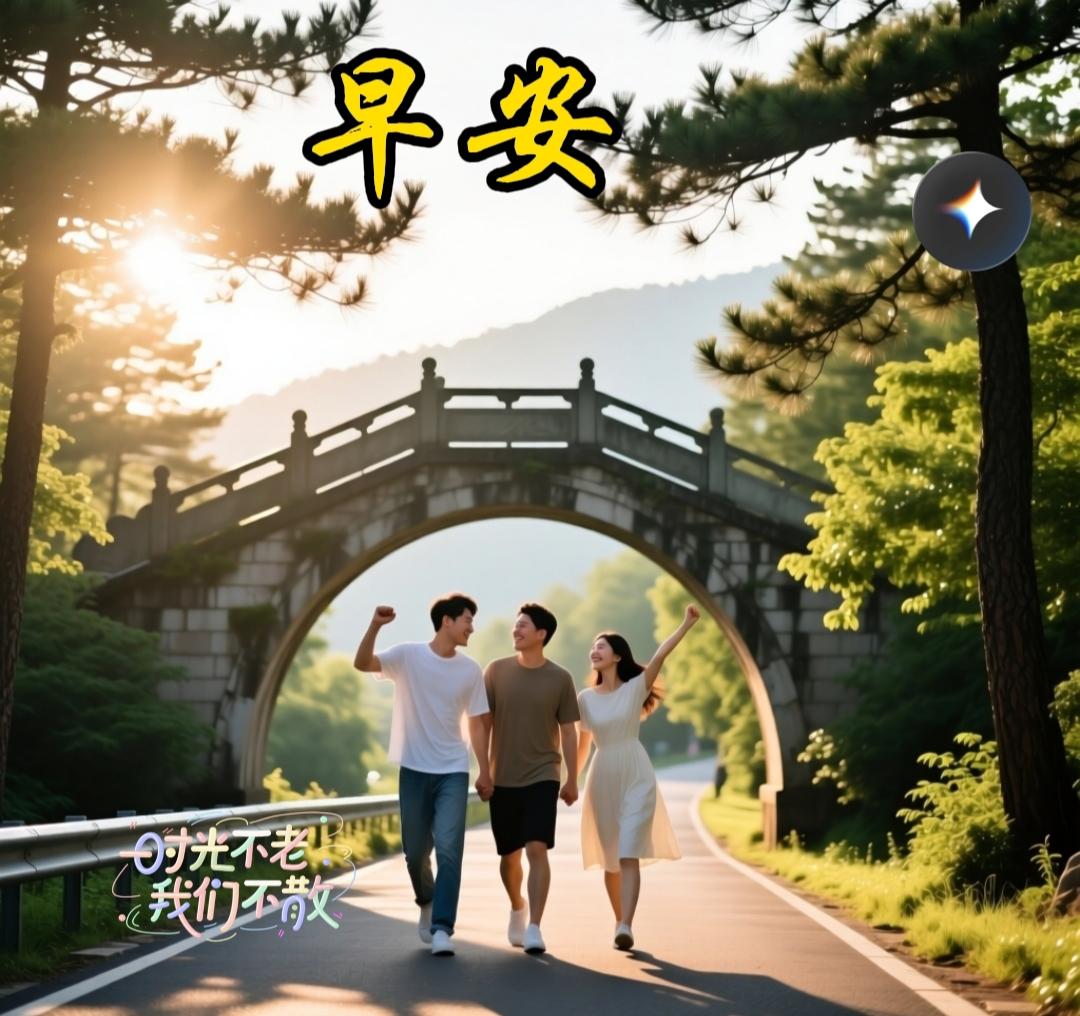 ，永远相连 。友情是松 ，四季常青。微信是路，时刻畅通。愿我们一路前行，健康、开