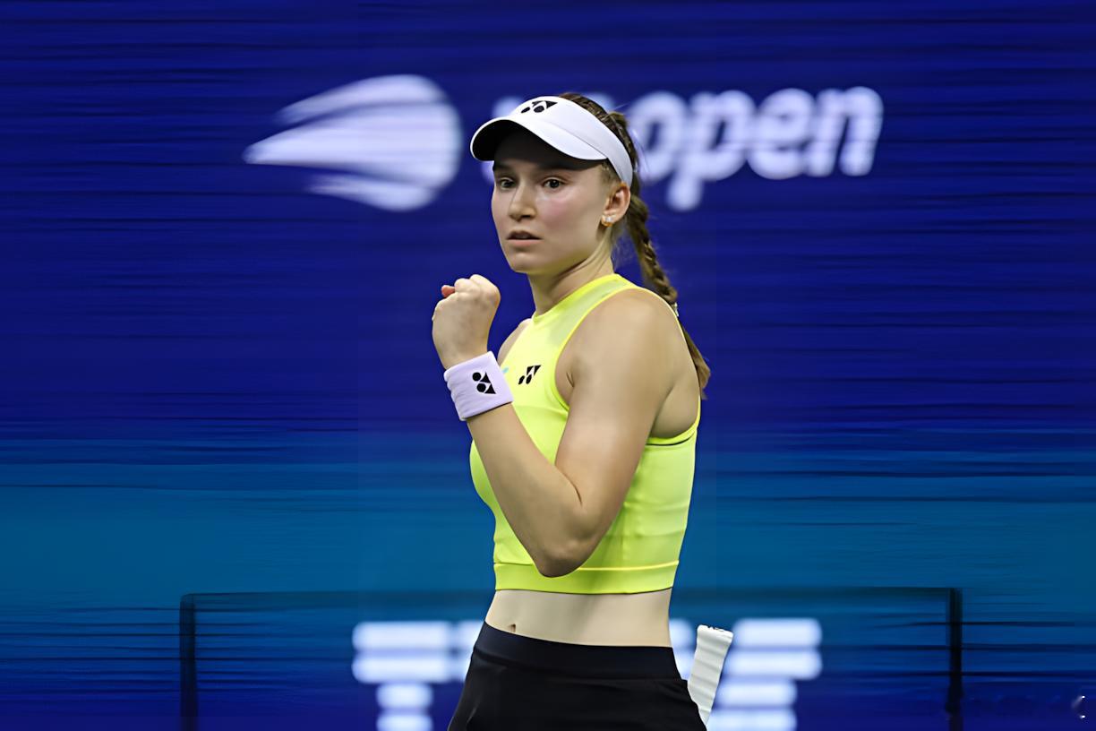 女单半决赛：莱巴金娜3-6/6-4/6-4高芙娜娜数据🎾职业生涯首次跻身美网女