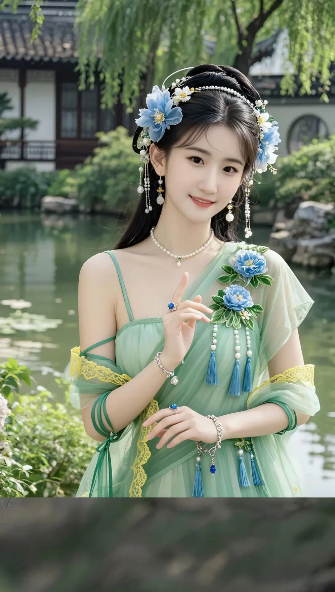 AI仙侠青丽写真 随变ai随便玩