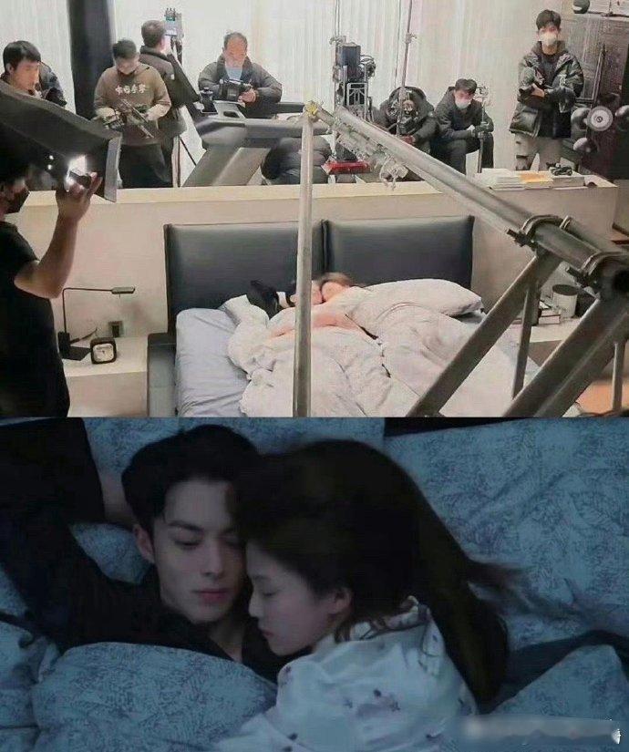 360度无死角拍摄，演员会有生理反应才怪。​​​