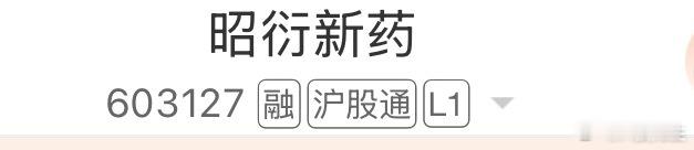 今日看好，昭衍 