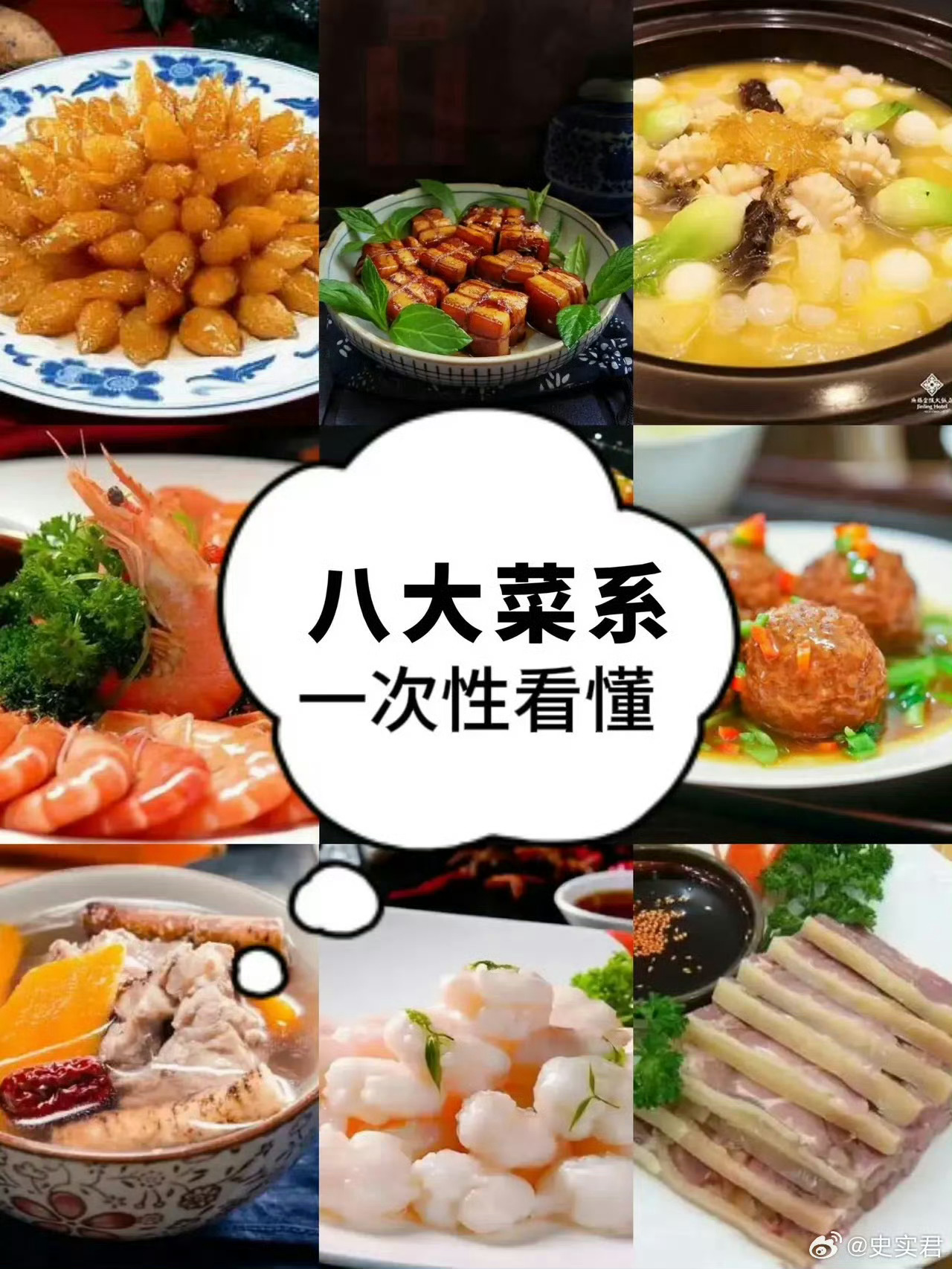 一次性看懂八大菜系！ 