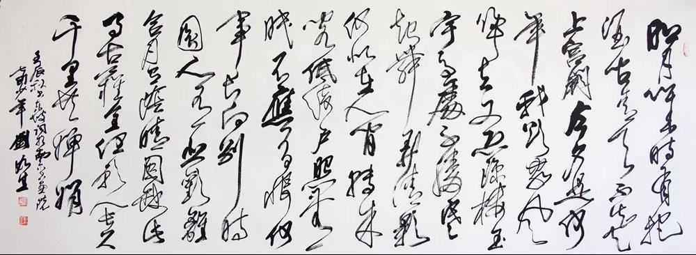 《墨韵诗心，以书载道》书法与诗歌在此完美交融，笔墨的浓淡干湿，恰似诗人起伏的心绪