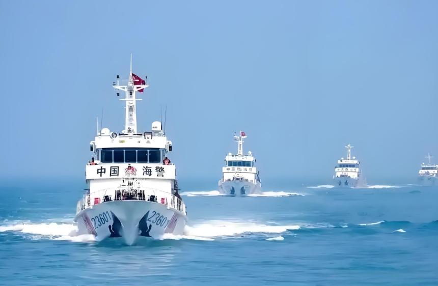 实现海空巡航新突破，塑造海上维权新态势，中国海警去年巡航钓鱼岛357天
【观察者