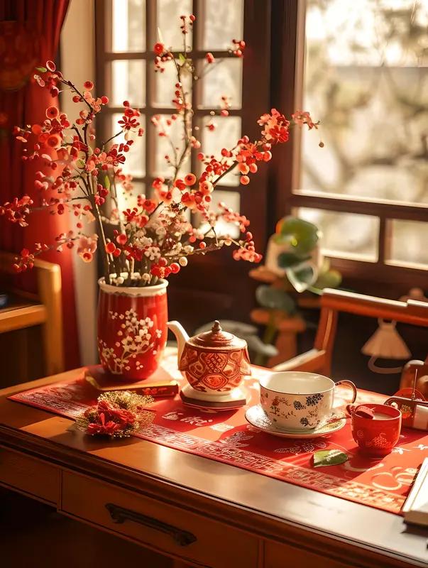 新年生活就像一本丰富多彩的图鉴。在新年里，我去商场闲逛，人多得像蚂蚁搬家。就像在