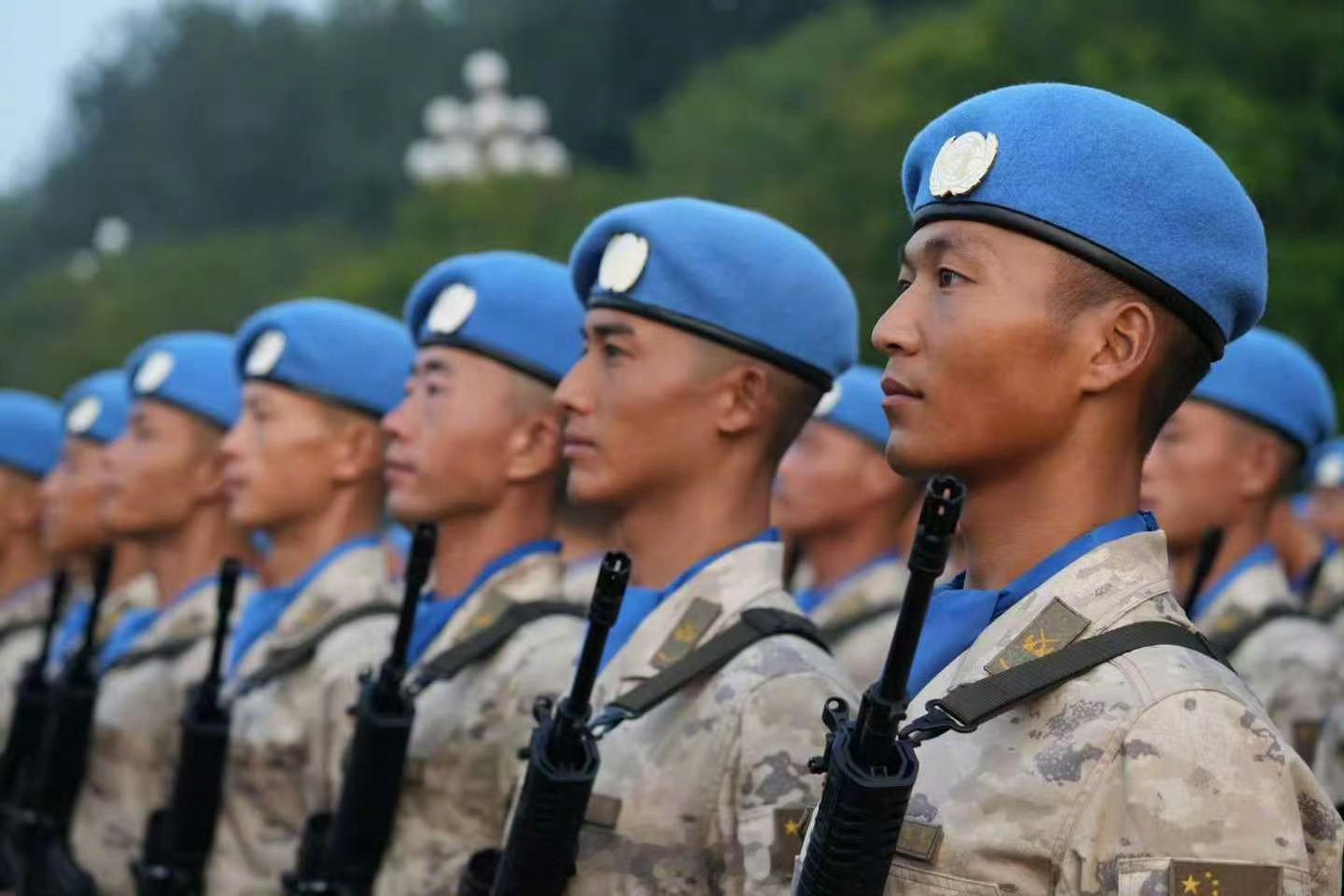 维护和平稳定，守护国民安全！致敬！维和部队 ​​​