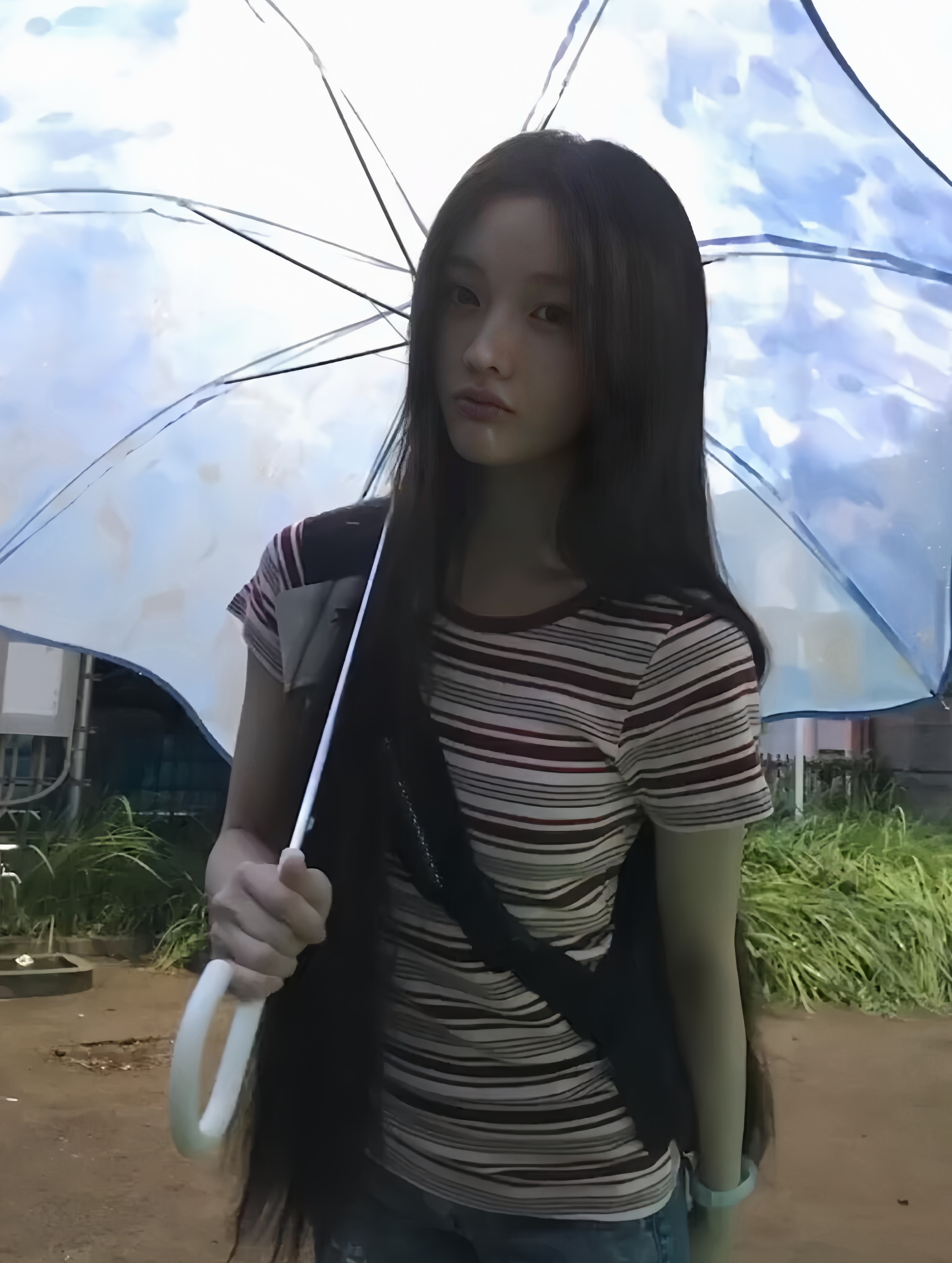外园彩羽｜海边 少女 心事🩵🌊 