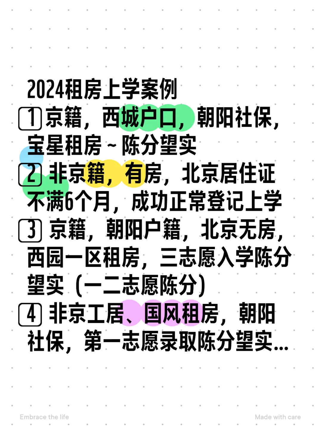 2024租房上学案例～欢迎评论区接龙🙏🙏🙏