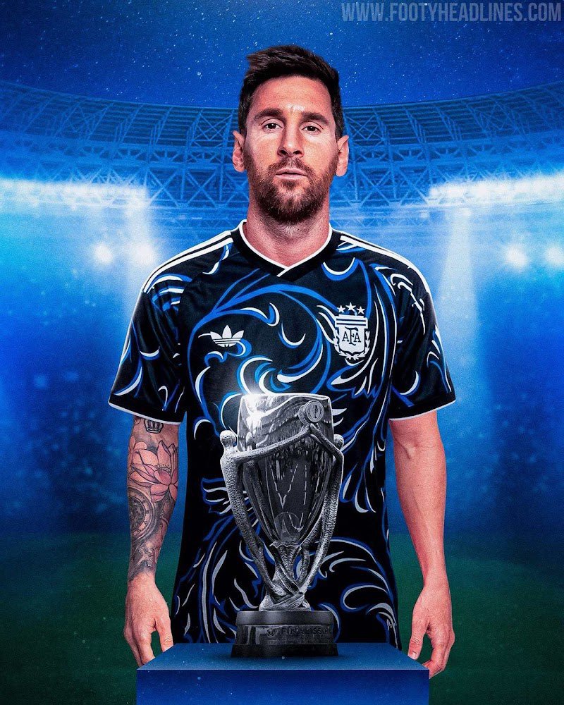 FH｜梅西在欧美杯决赛会穿的球衣梅西