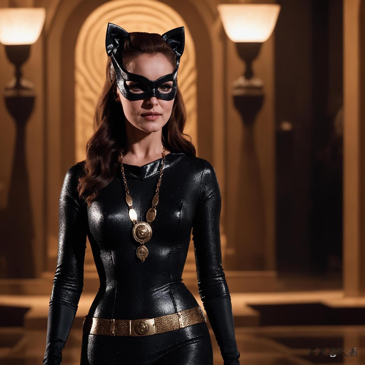 🫦纽玛和海瑟薇的猫女造型都堪称经典，
纽玛的猫女因当时蝙蝠侠的烂片难以引起轰动