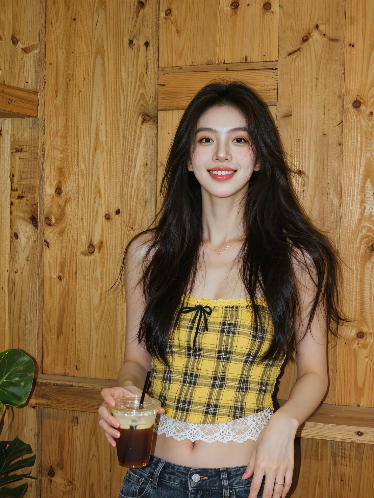 AI格纹生活照 随变ai随便玩 ai创作 用ai创作打开春天 随变一拍都很夯