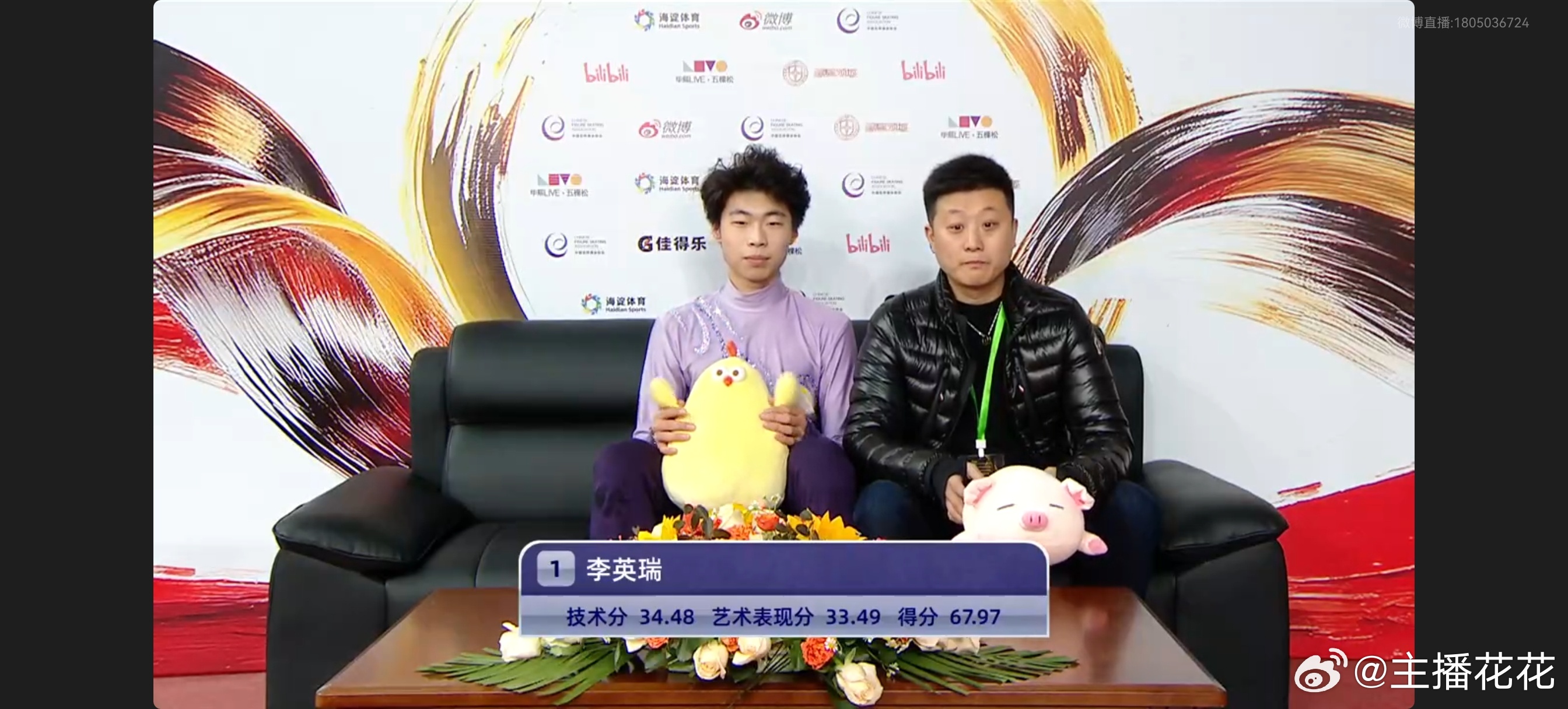 李英瑞clean短节目67.97分 