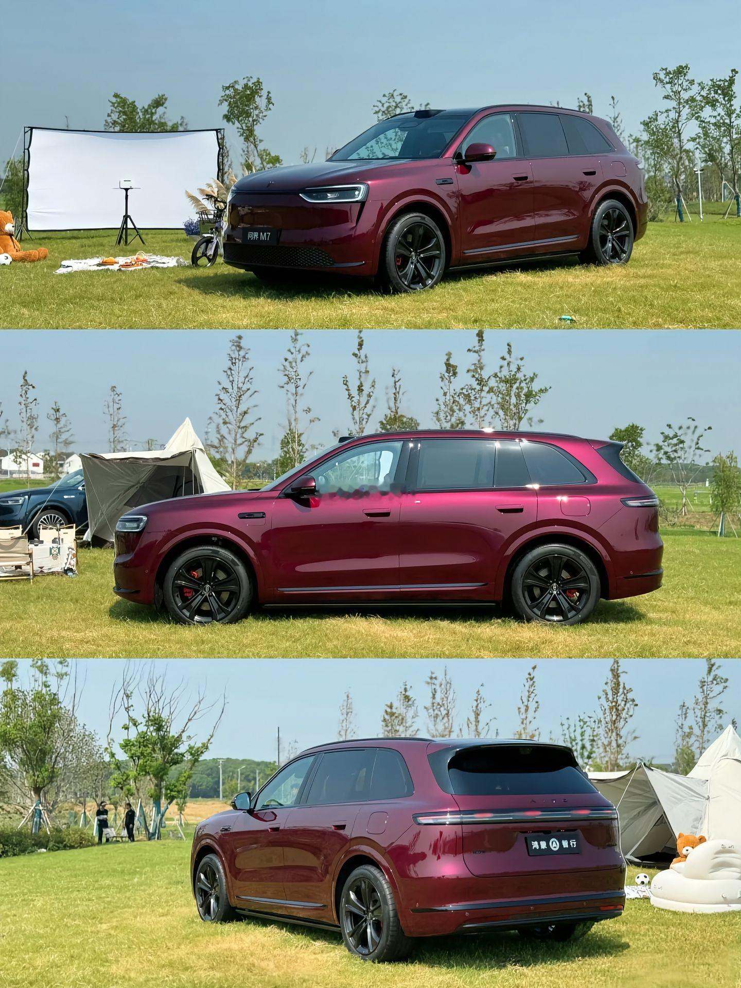 挡不住的颜值，有你喜欢的颜色吗问界m7 ​​​