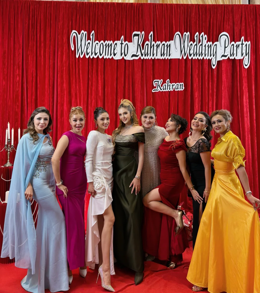 和我的姐妹们尊荣盛妆！