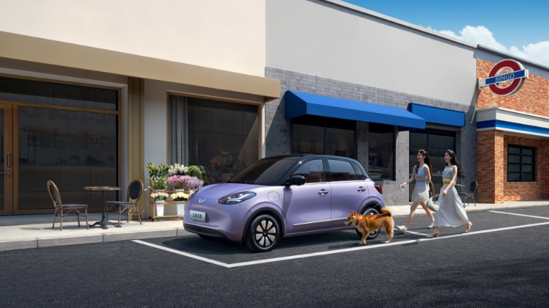 今日大小可爱一起登录2025上海国际潮流毛绒展！两款缤果S毛绒改装车——粉红豹豹