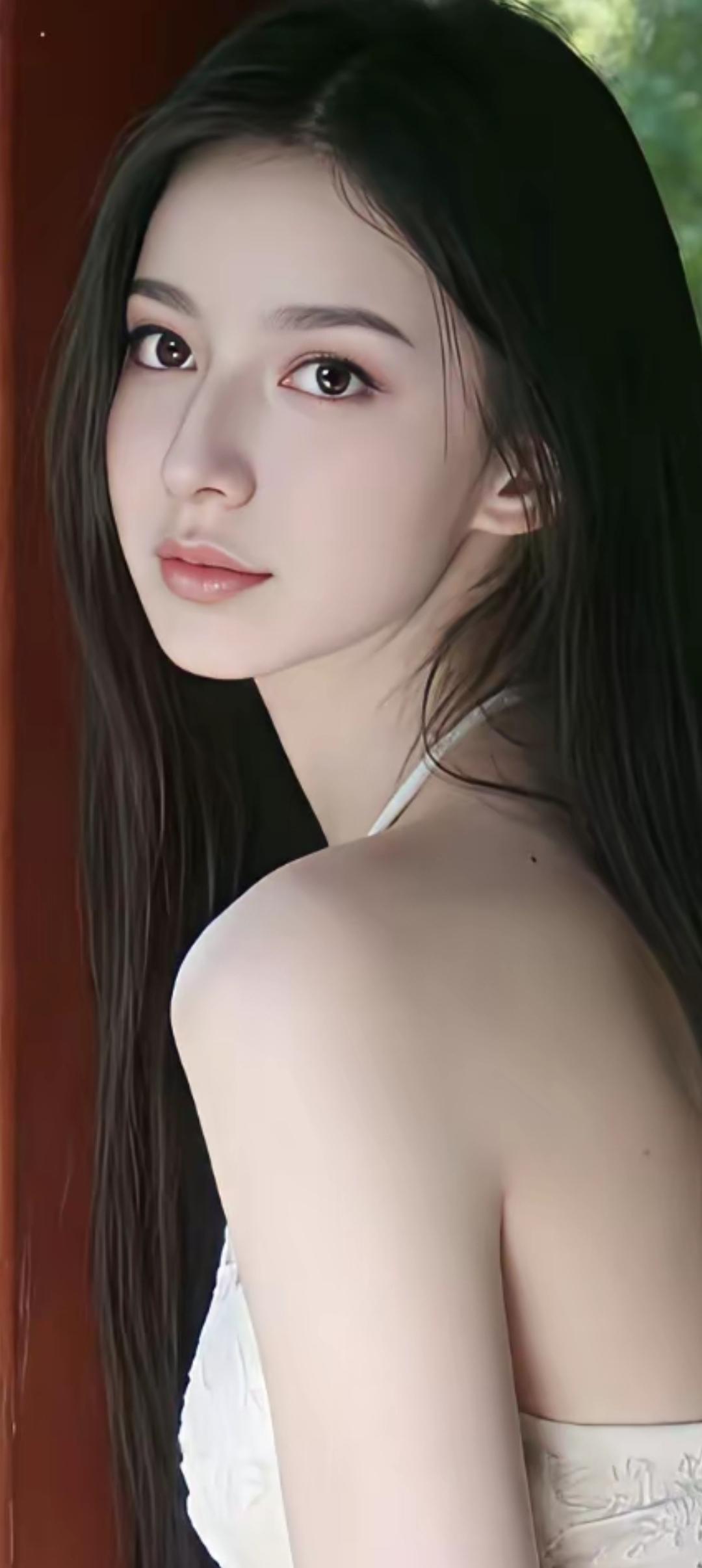 沉静如水的少女，静谧如诗的时光。
