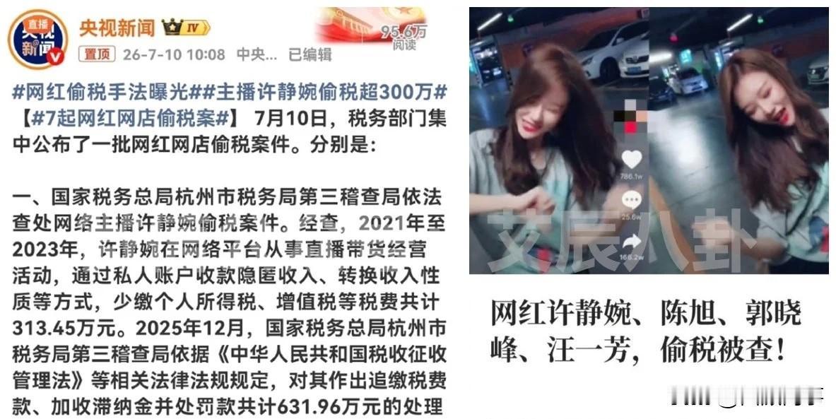 央视新闻报道：“温婉”及多位网红偷逃税被查！

           前天报道寂