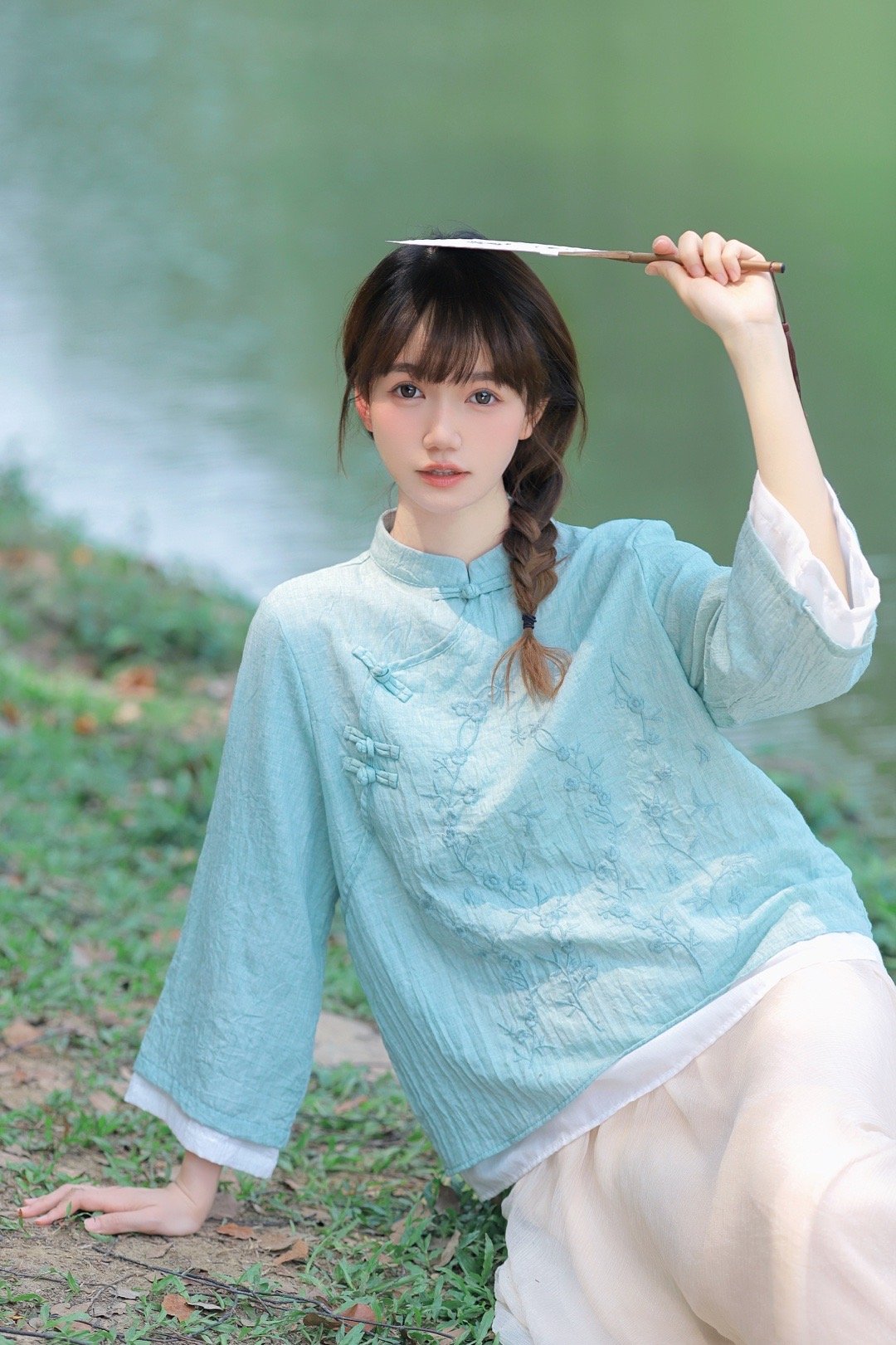 #广州约拍[超话]##摄影# “一抹绿” ​​​