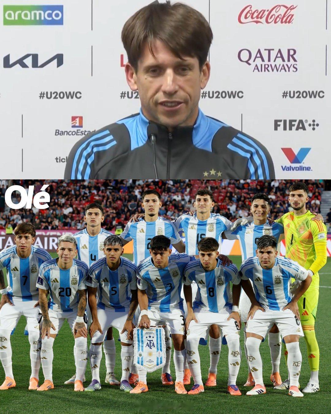 🥺🇦🇷阿根廷U20主帅普拉森特动情地谈到他执教过的年轻球员：“我最怀念的就