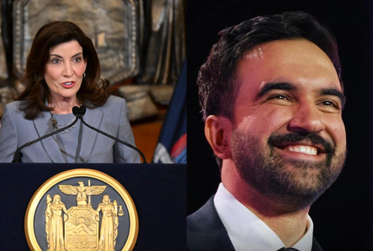 快讯！快讯！
 
纽约州州长凯西·霍赫尔突然宣布了。
 
华盛顿时间11月5日，