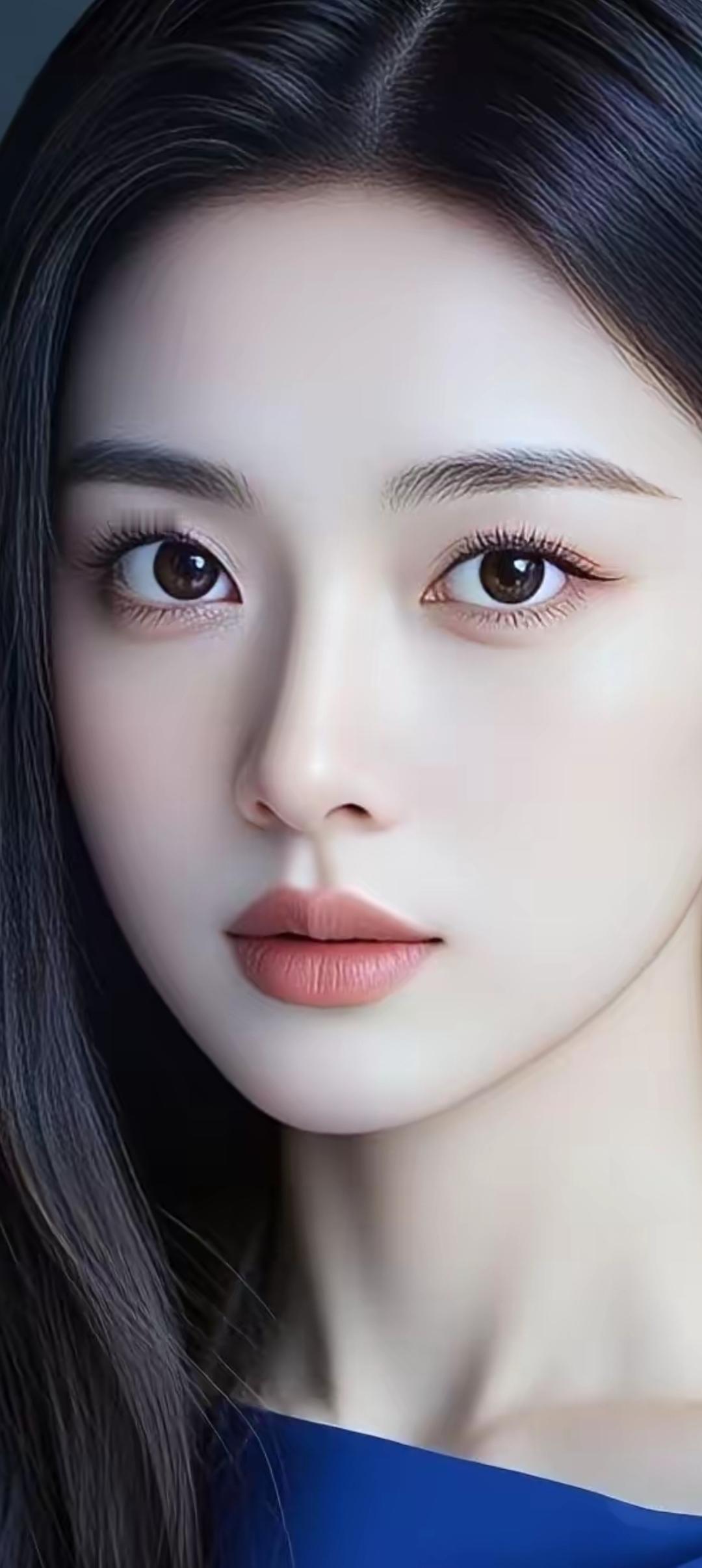 梦幻般的少女，如画般的容颜，惊艳了时光。