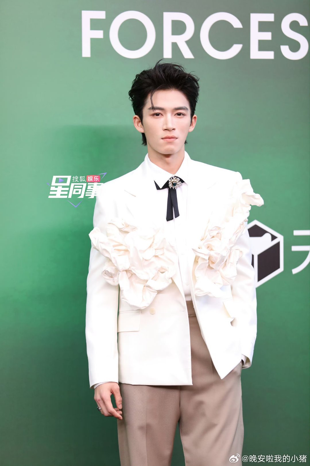 王星越、龚俊、陈哲远红毯生图状态 ​​​