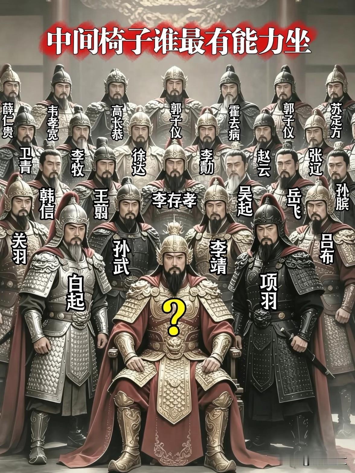 古代战神级名将
