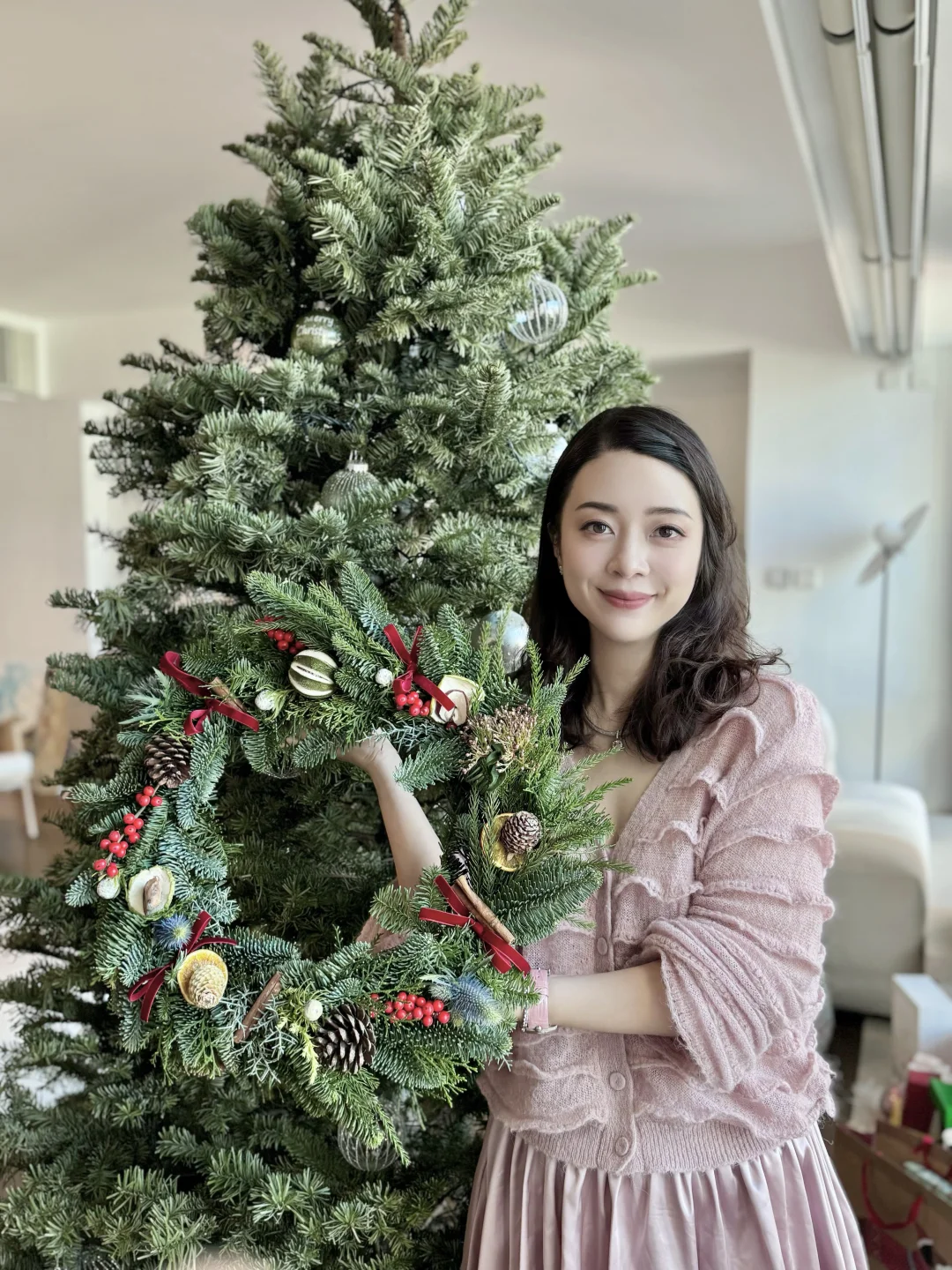 香港圣诞节🎄 圣诞专属仪式感自制圣诞花环