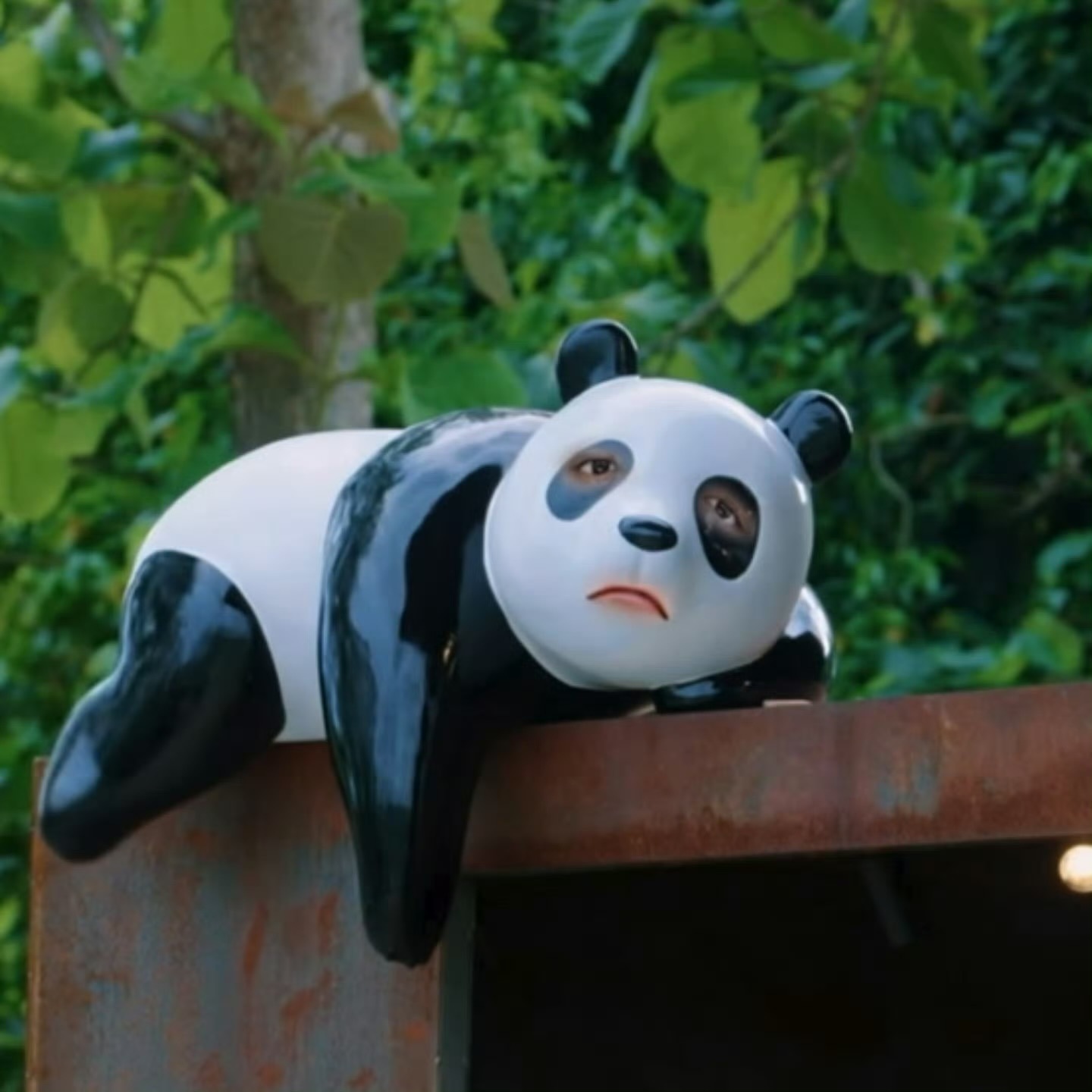 谁来管管中餐厅这个后期这个熊猫特效用的王俊凯的五官好怕被王俊凯工作室看到当头像中