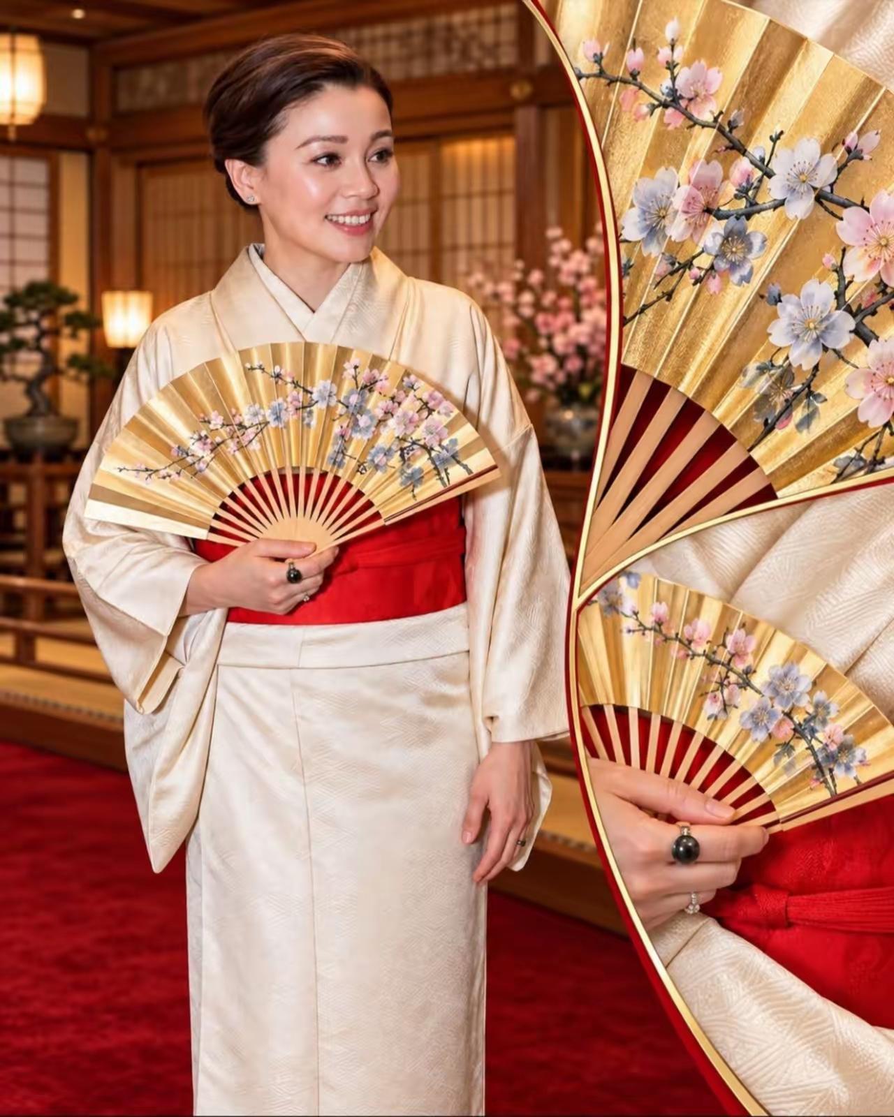 苏提达访日一袭和服惊艳全网！泰式骨相遇上东瀛风情，竟温柔得毫无违和感，仙气直接拉