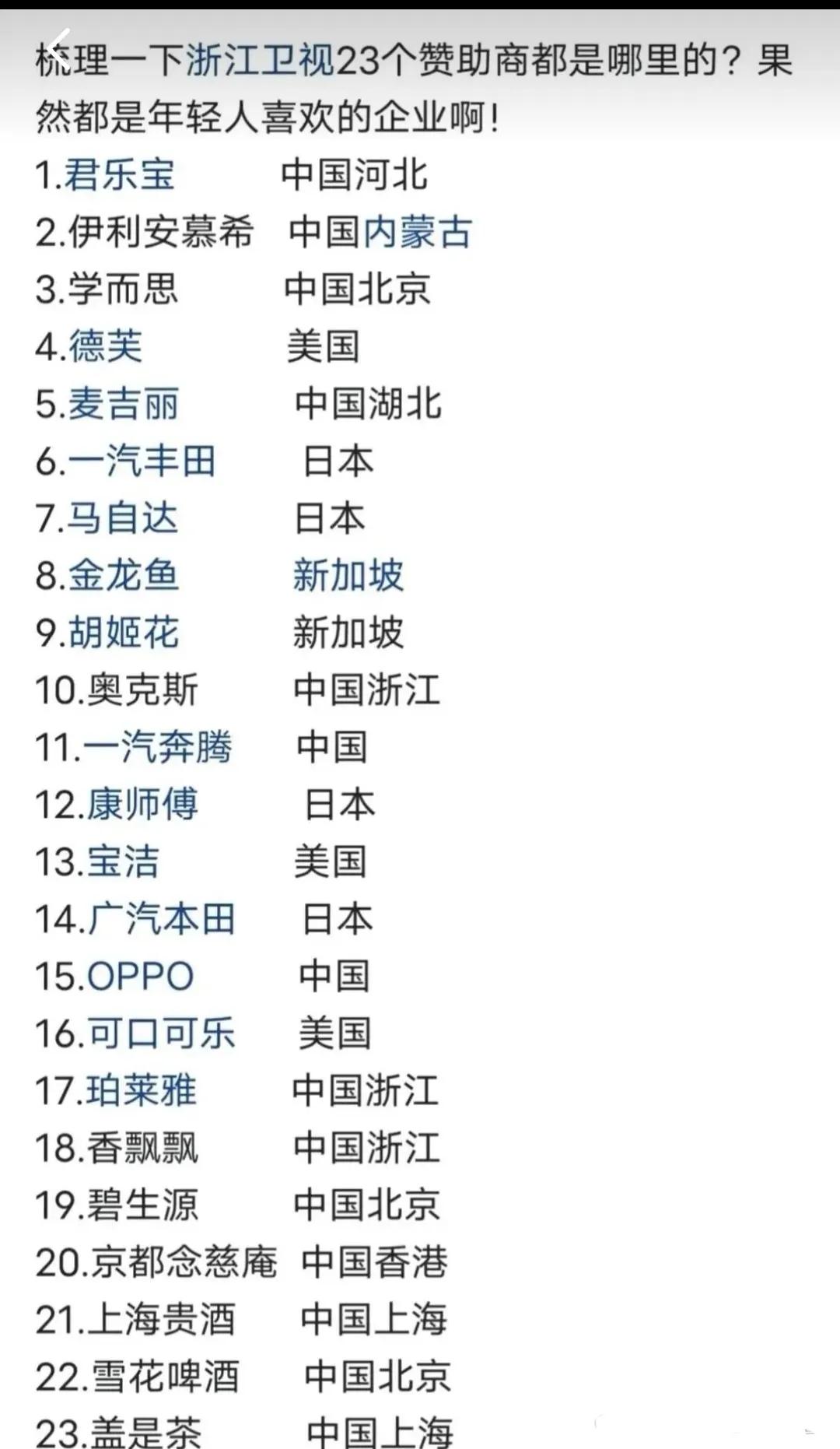 浙江卫视：
1:2013年中国星跳跃释小龙助理溺亡
2:2014年奔跑吧兄弟赵丽