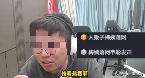 梅姨落网了！
有主播居然在直播间里面阴阳怪气的。
他吃黑流可以理解，但是梅姨她犯