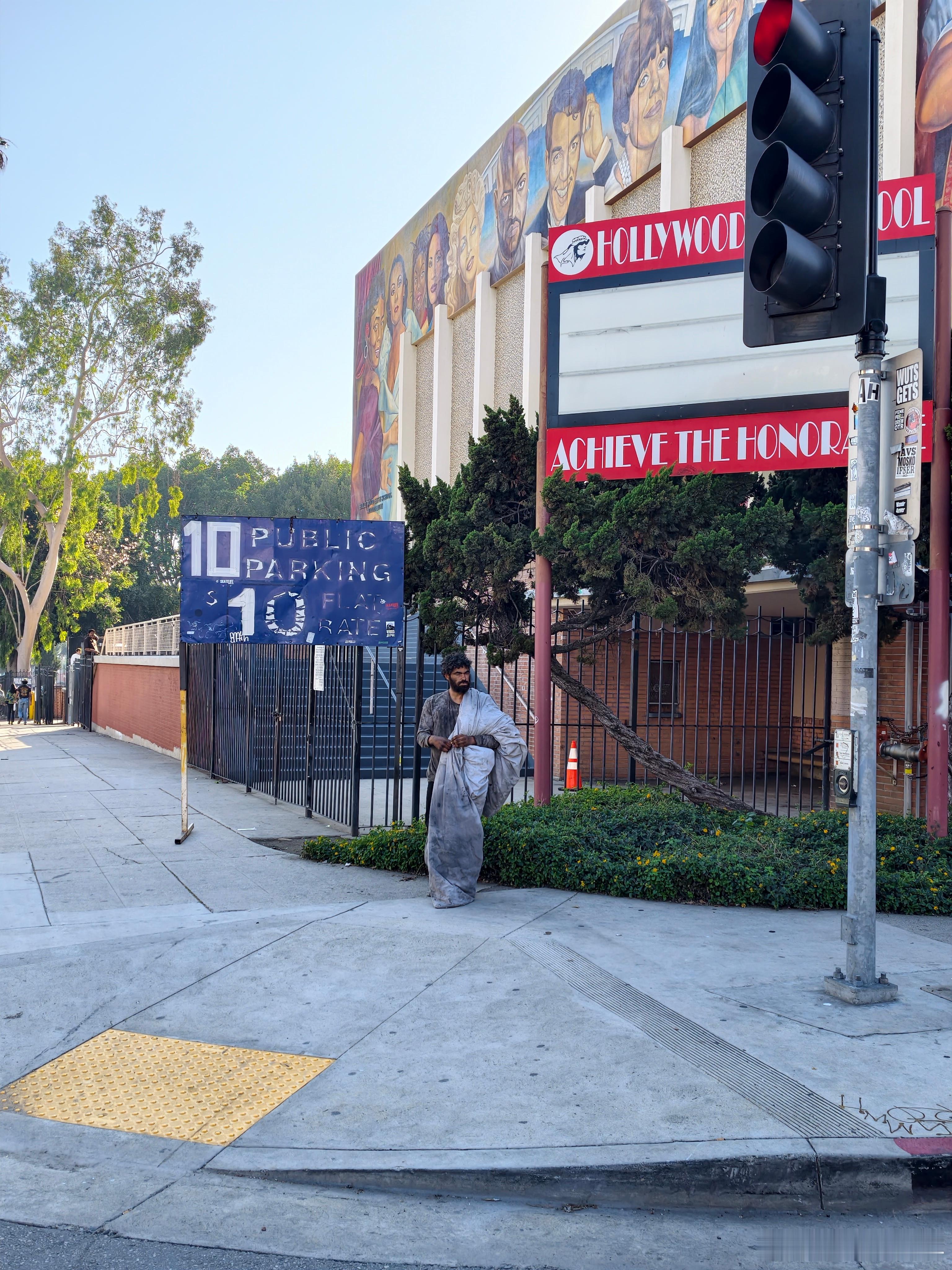 你猜我看到了谁 美国·洛杉矶