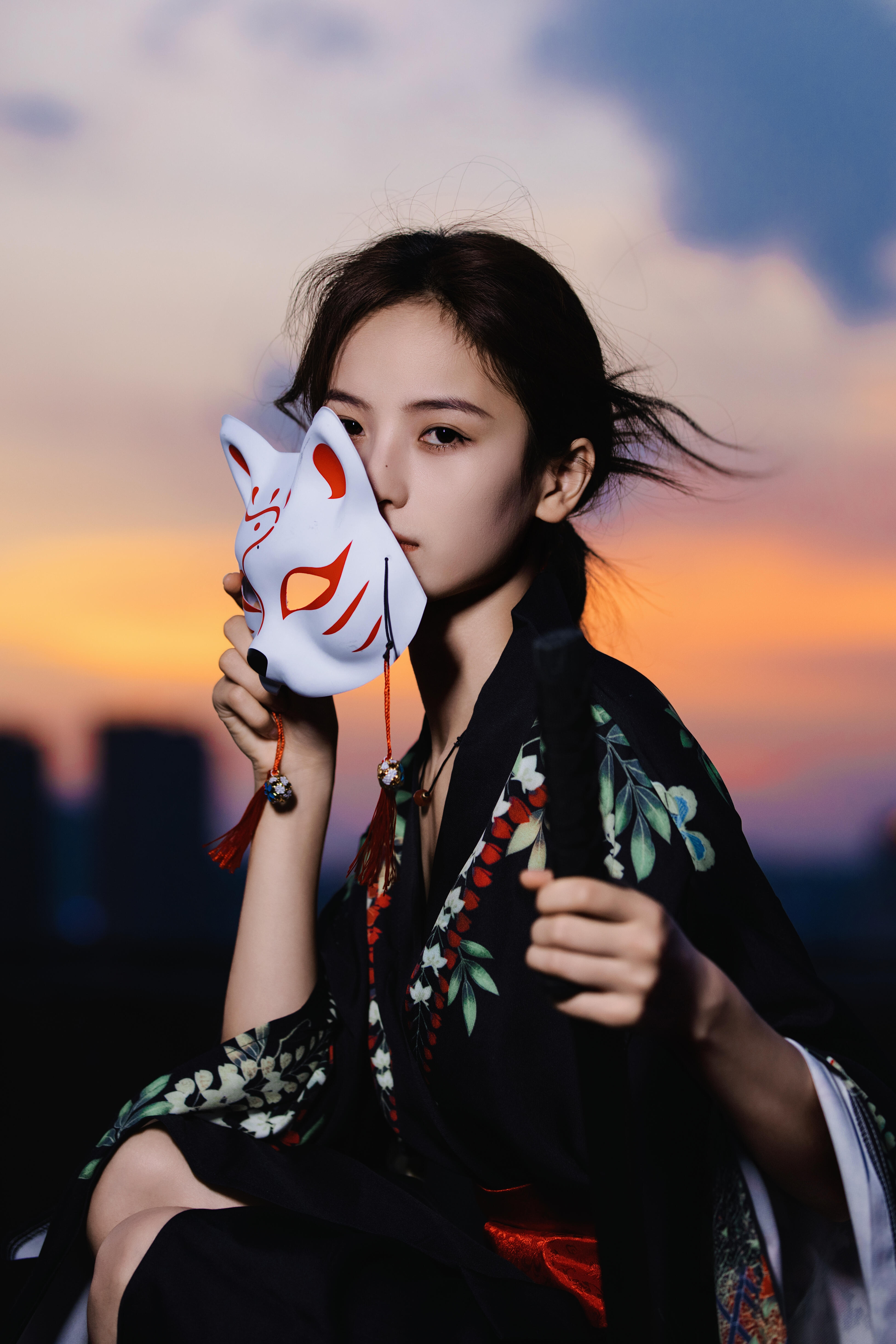 是狐妖的黄昏，是自由的风 ​​​