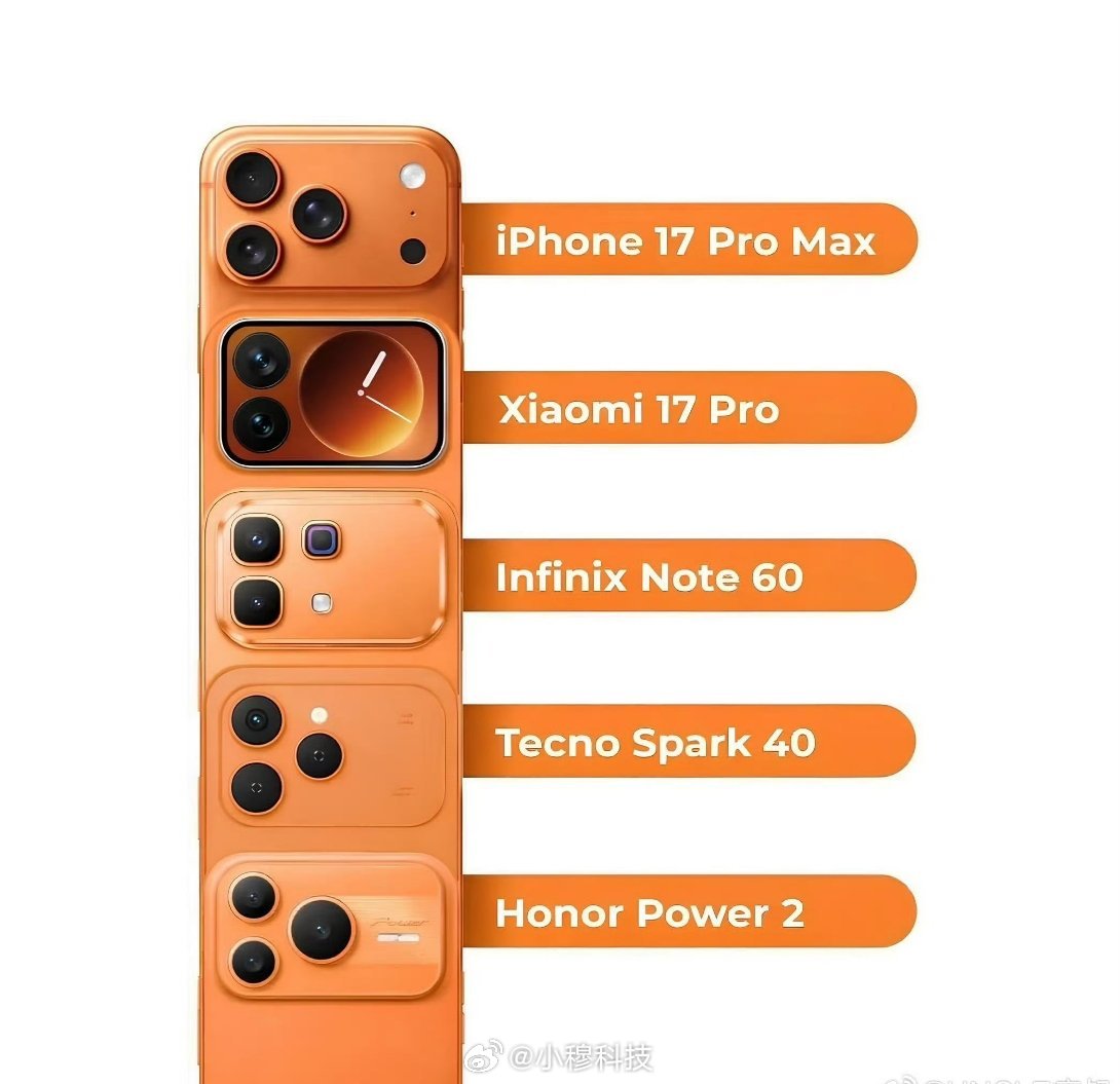 iPhone17Pro引领了全球品牌设计