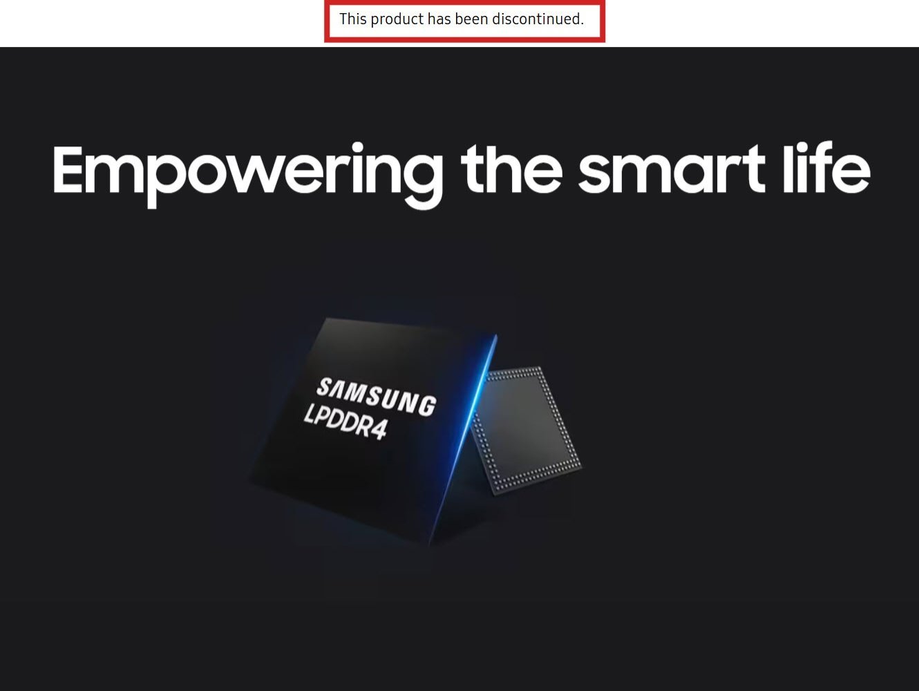 三星官方今日正式确认停产 LPDDR4 与 LPDDR4X 内存，其官网已将这两