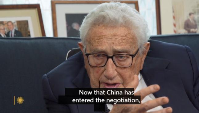 基辛格称：由于中国的加入，俄乌谈判年底前将迎来关键时刻
基辛格是一位知华派美国智