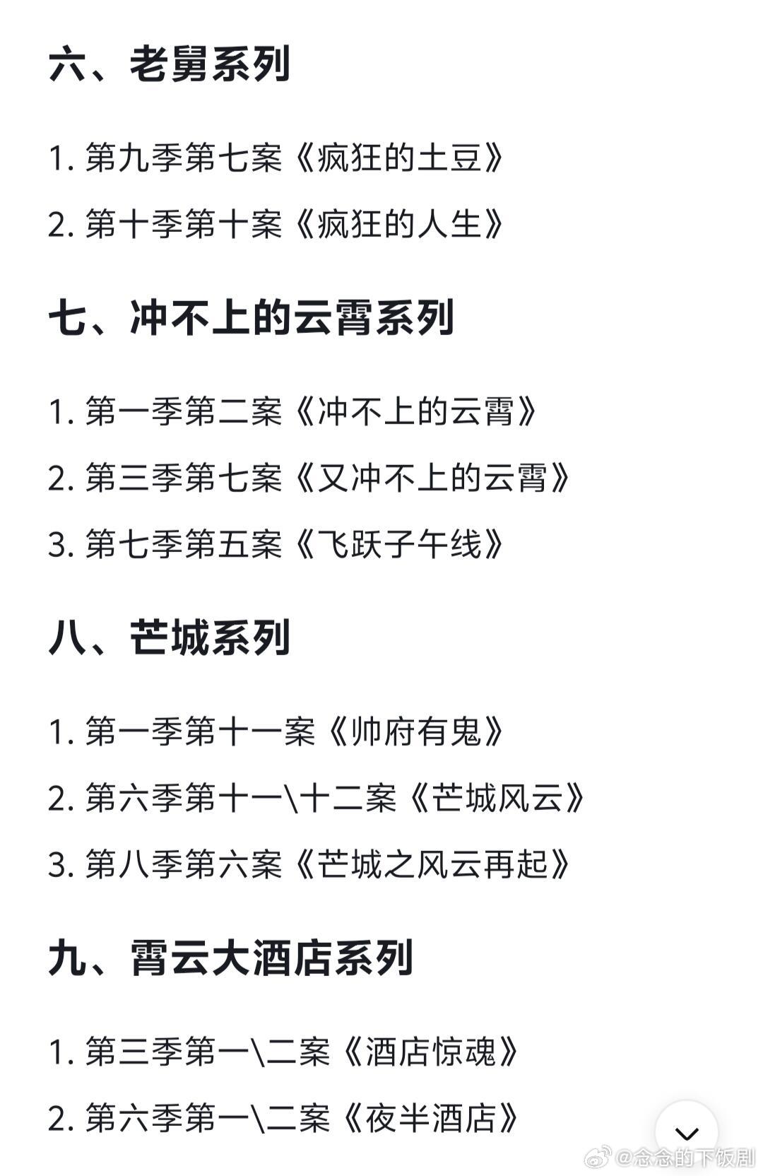 《明星大侦探》系列案件汇总明星大侦探‖大侦探11‖ 