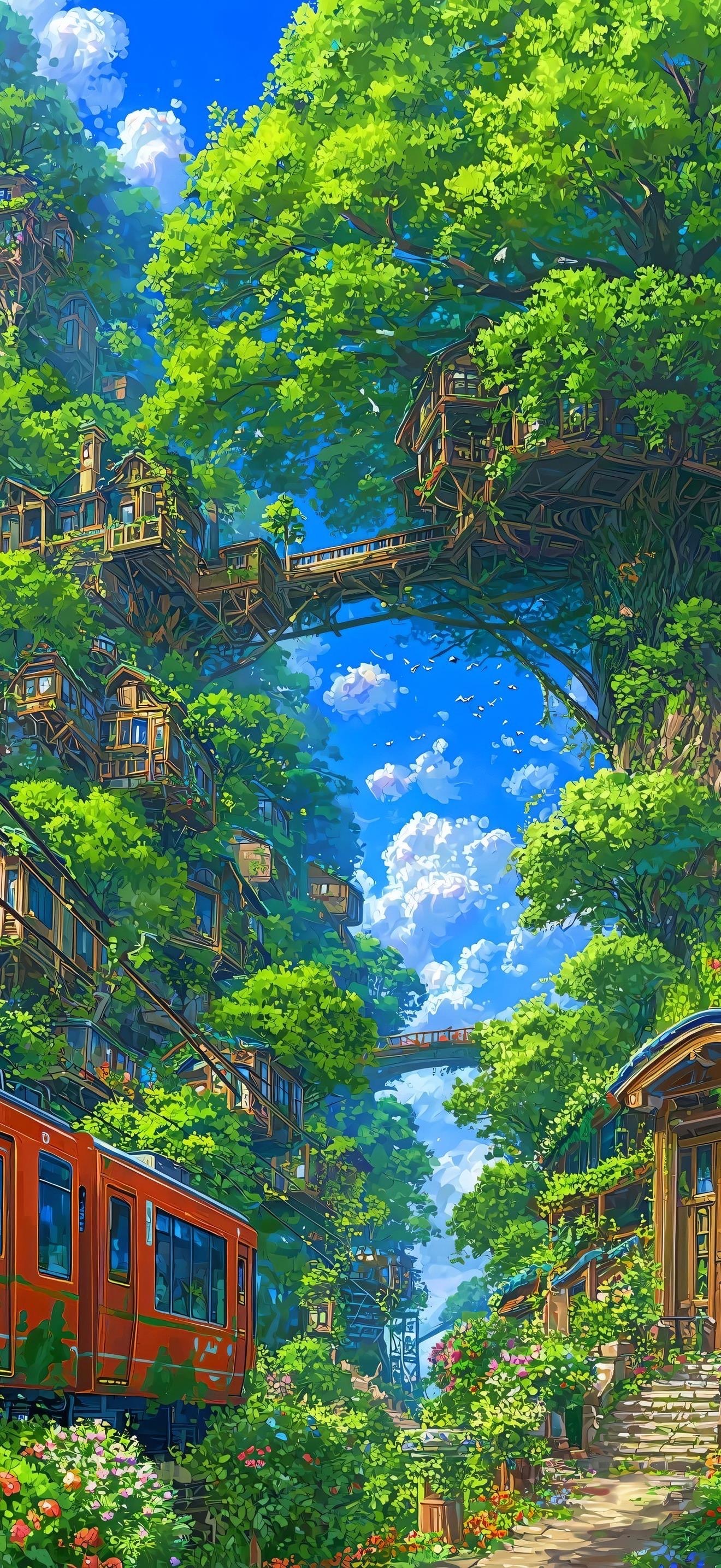 治愈系插画壁纸 