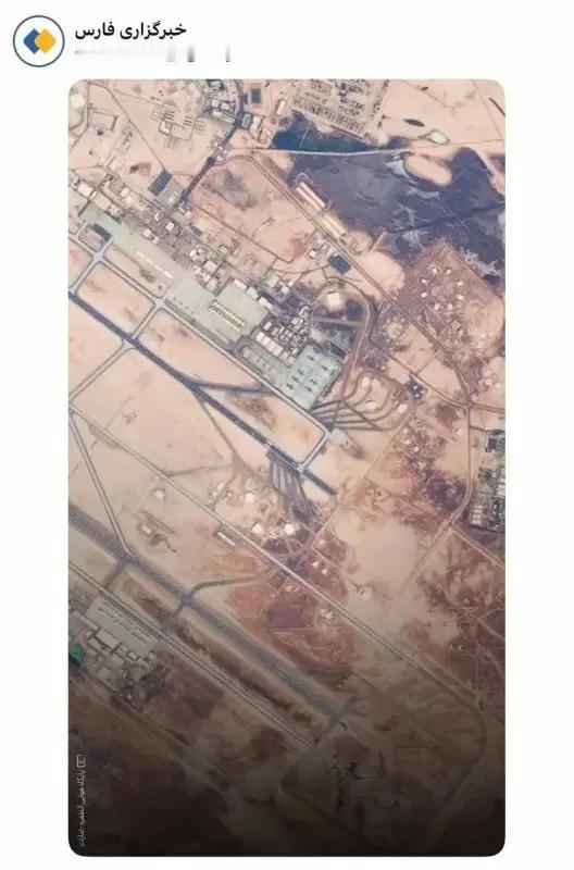 伊朗伊斯兰革命卫队下属的法尔斯通讯社，在社交媒体页面上发布了一张位于阿联酋的阿布