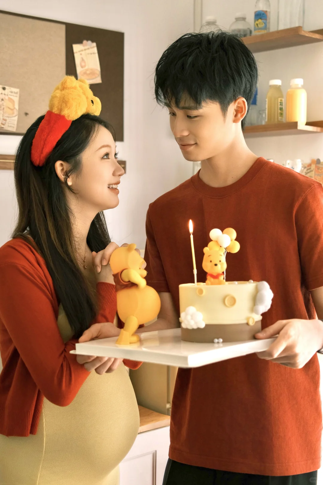 🍯小熊维尼🐻居家孕妇照