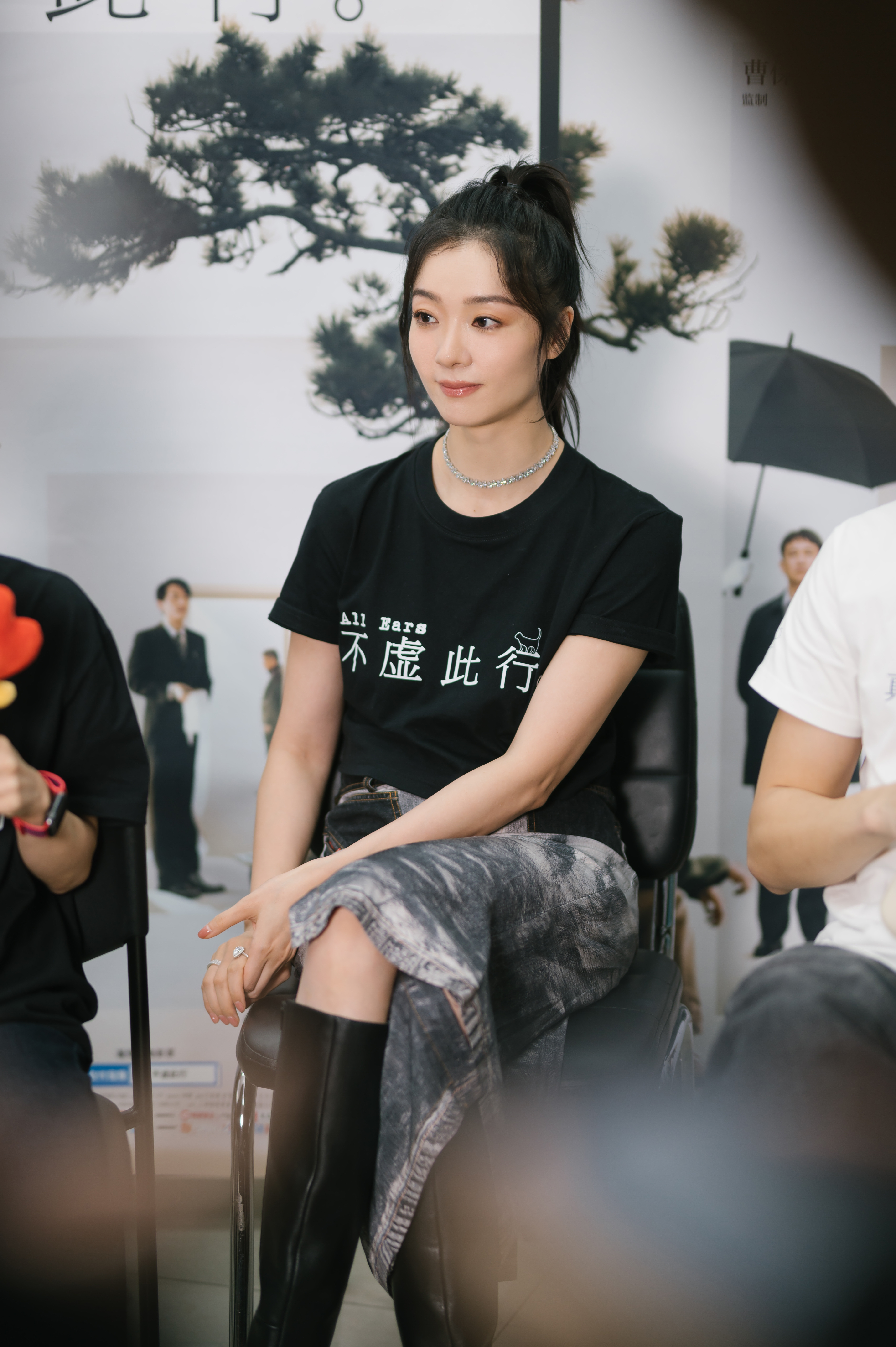 #齐溪[超话]# 🎬溪姐昨天参加#电影不虚此行# 北京电影学院路演现场美图来啦