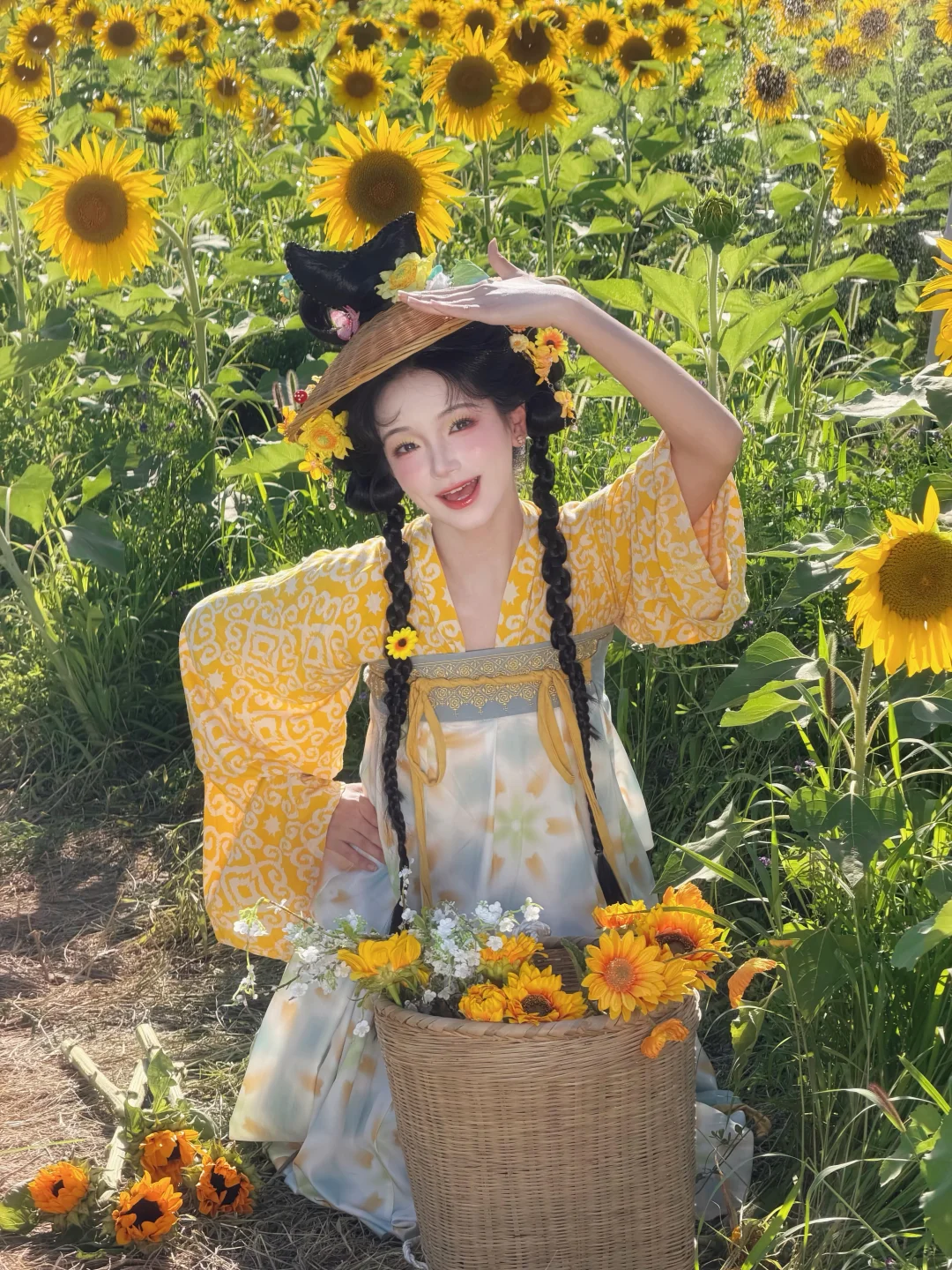 石家庄的向日葵🌻也太好拍了吧！