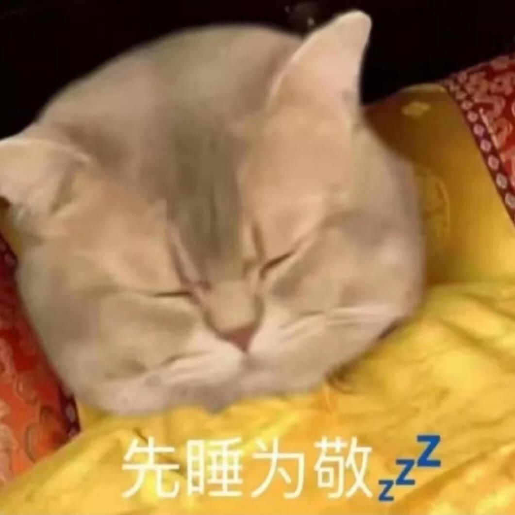 困得不行了……我要睡了 