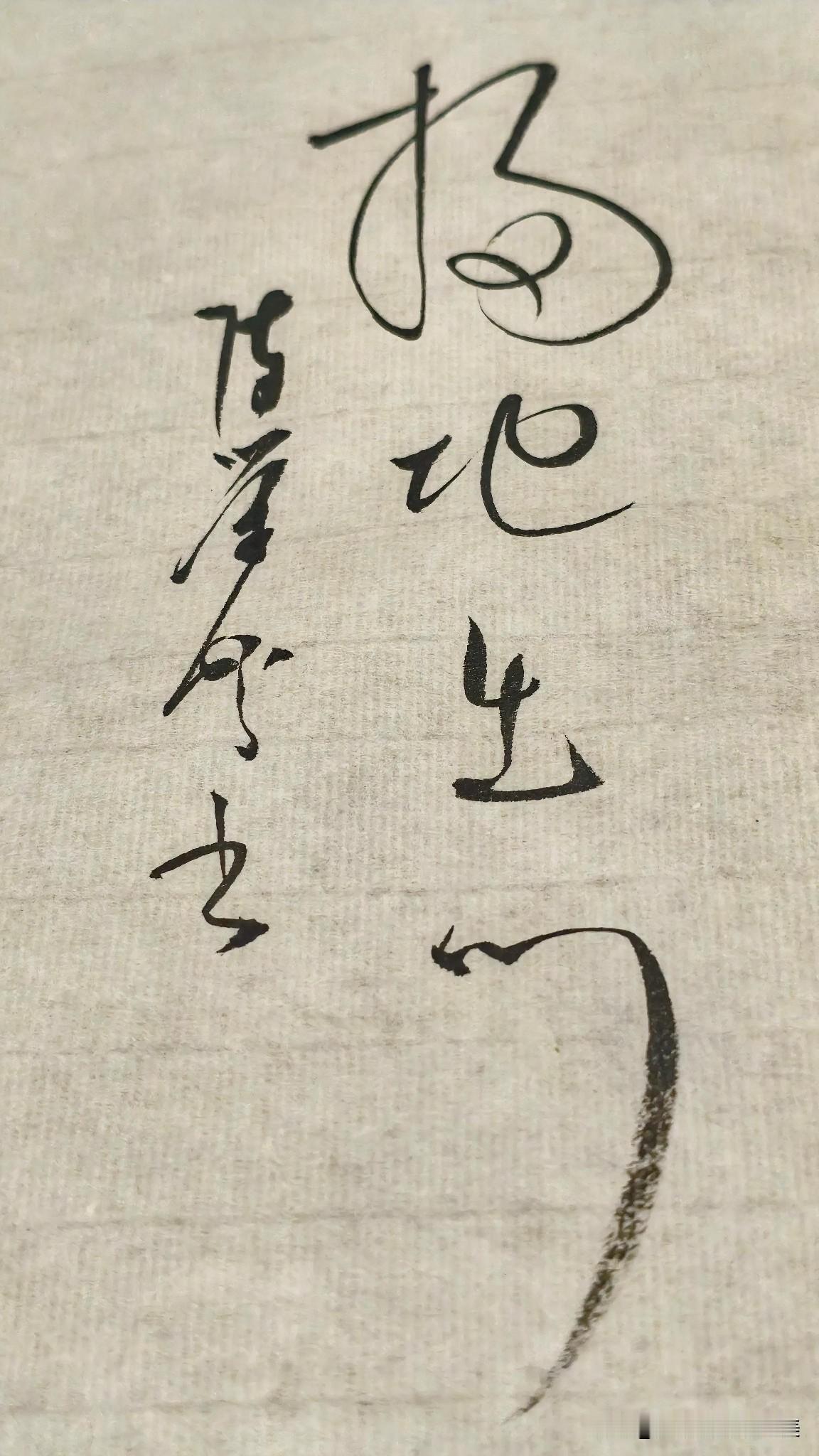 草书精品展示：扫地出门